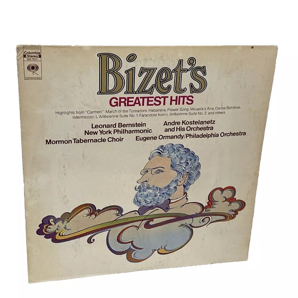 Bizet Greatest Hits (Vinyl, 1970) Columbia Masterworks MS 7517 VG+ LP Record